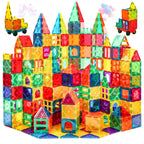 Magnetic Tiles Kids Toys STEM Magnet Toys for Toddler Magnetic Blocks Building Toys