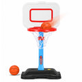 Toddler Basketball Hoop Height Adjustable Kids Basketball Hoops for Indoor & Outdoor Play with 2 Balls