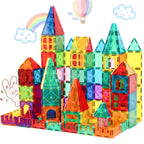 Magnetic Tiles, Magnet Building Set,Magnetic Blocks, 3D STEM Stacking Toys