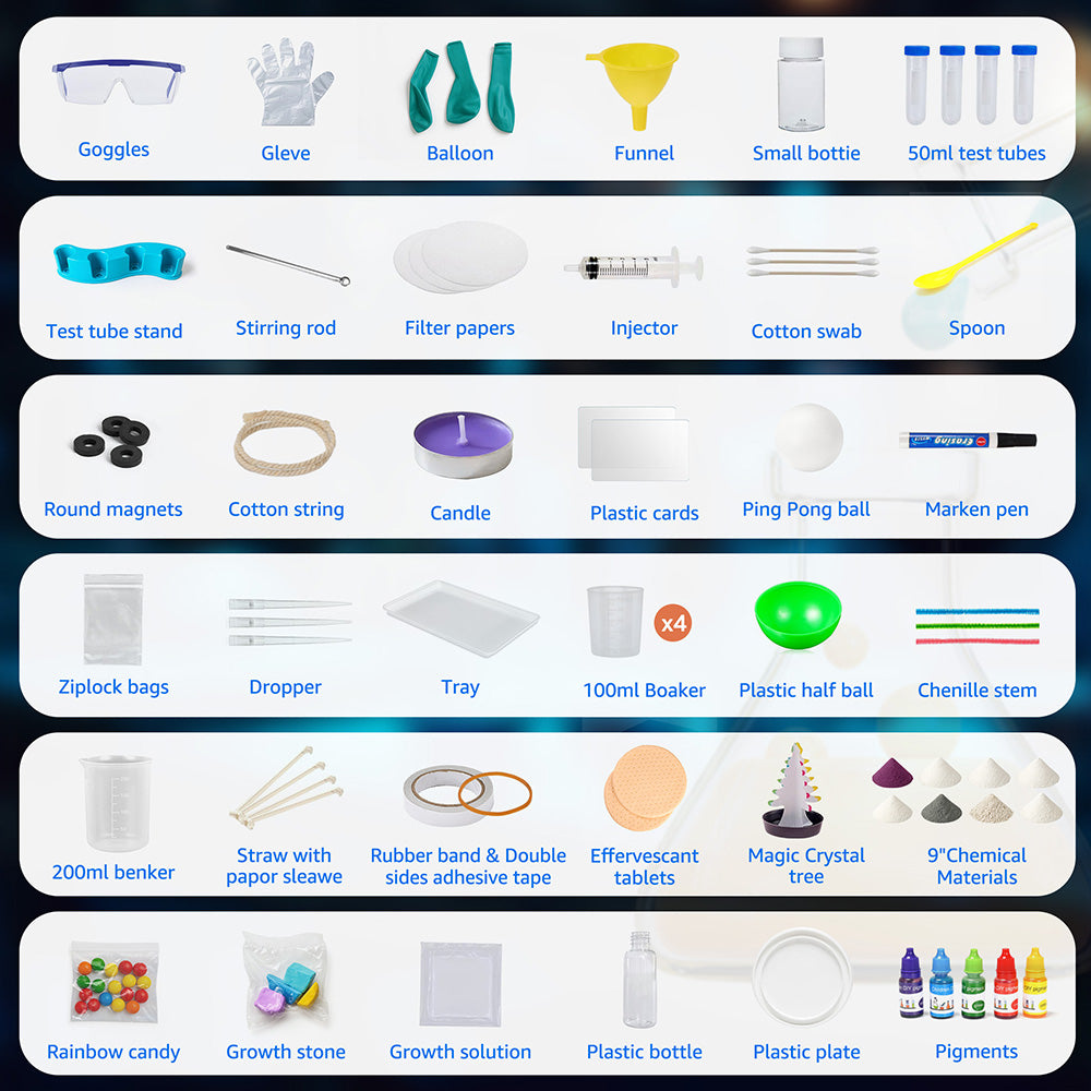 238+ Lab Experiments Science Kits for Kids STEM Educational Toys Gifts for Boys Girls Age 5-12