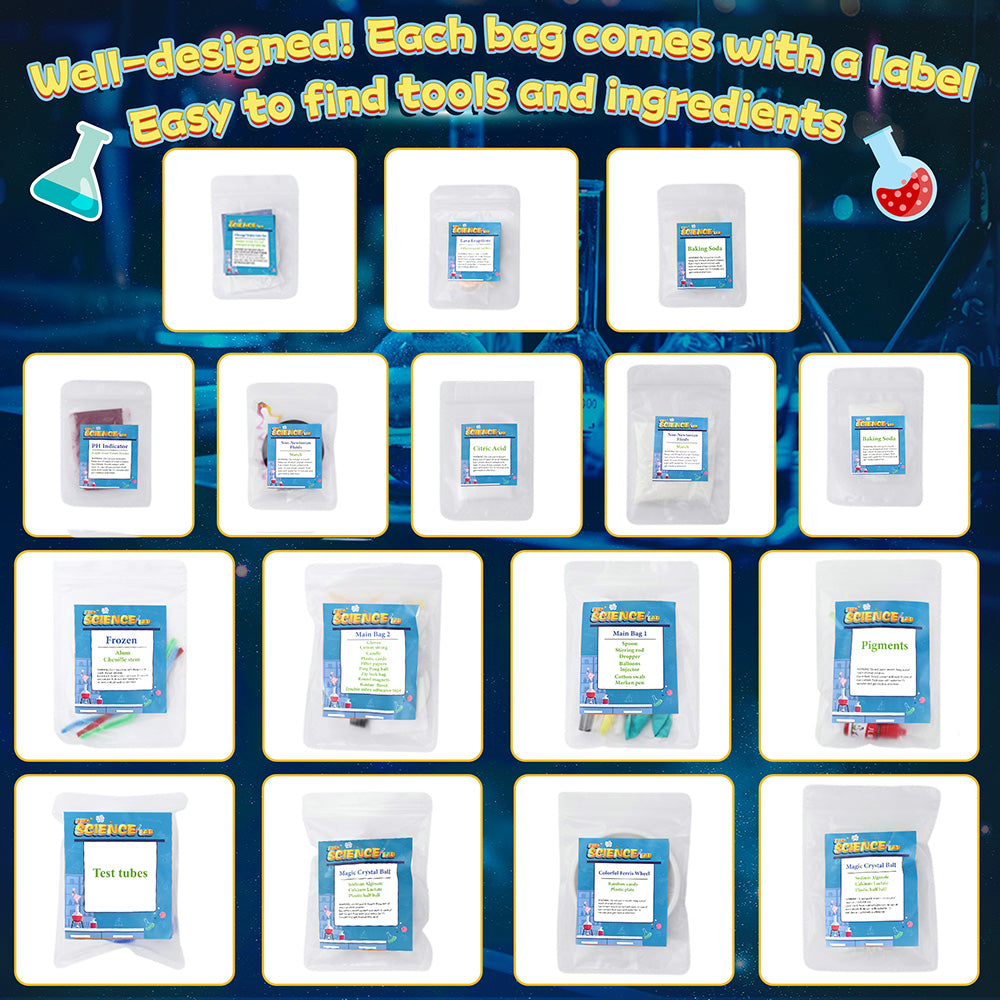 238+ Lab Experiments Science Kits for Kids STEM Educational Toys Gifts for Boys Girls Age 5-12