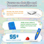 Bilingual Interactive USA Map for Kids, Talking Educational Geography Toy with Quiz Games for Boys Girls Ages 3-12