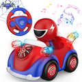 NQD Toddler Spider RC Car: Cartoon Race Toy with Music & Lights, Safe ABS Gift for Kids Boys Girls 3-7