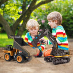Remote Control Dump Truck RC Truck Construction Vehicle Truck Toys with Rechargeable