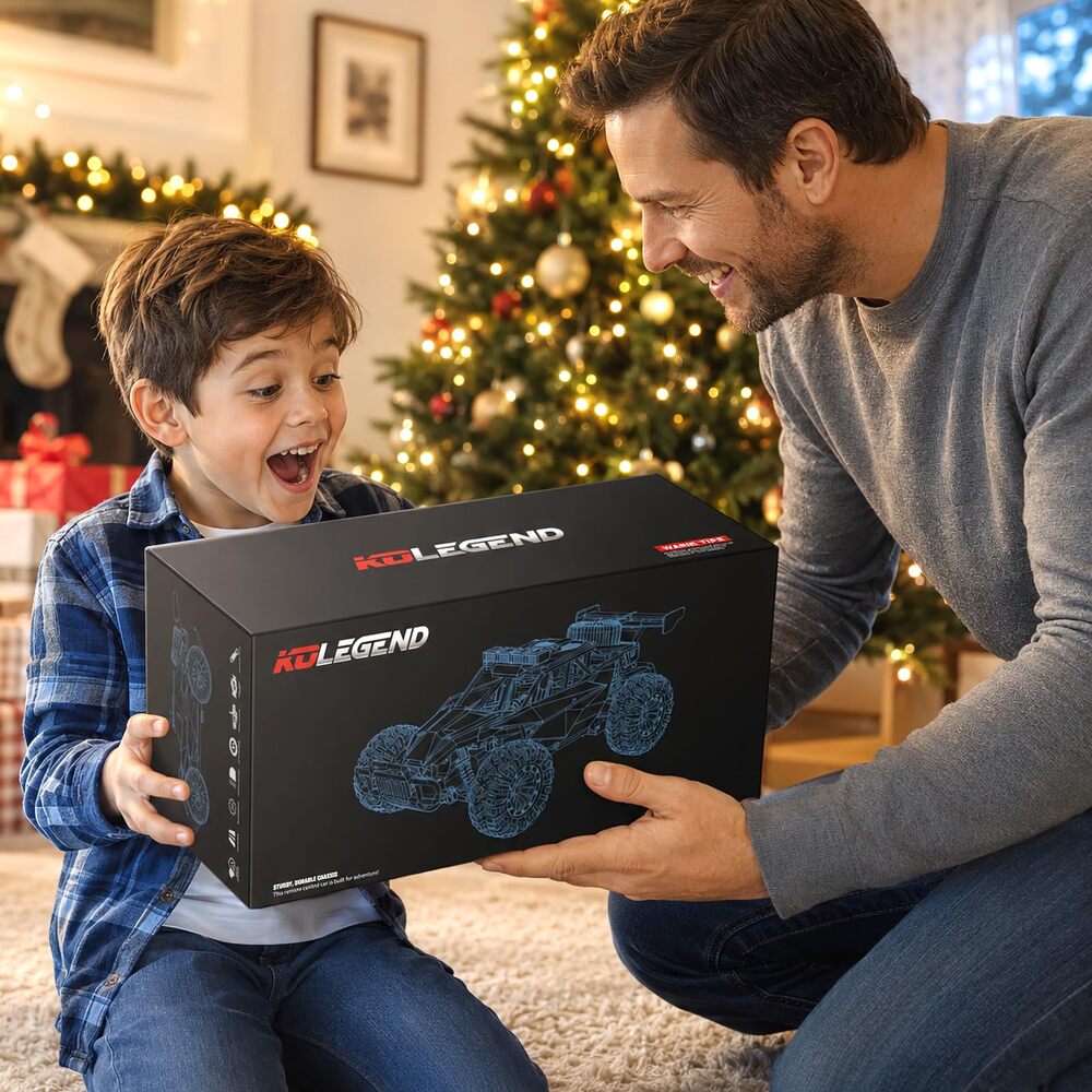 Remote Control Car 2.4GZh High Speed 25km/h 50+min with LED Headlight