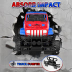 NQD 1:16 2.4Ghz Off Road RC Truck, 80 Mins Play with Stickers, Remote Control Car Gift for Girls Ages 3-6