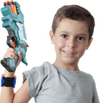 Dinosquad Dino Soft Dart Blaster, 50 Foam Darts, 5-Dart Rotating Drum, Indoor Outdoor Toy Gift for Kids Ages 6+
