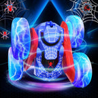 NQD Spider RC Stunt Car: 360° Flip 4WD Off-Road Vehicle with LED Wheels, Toy Gift for Boys Kids 4-12